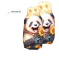 thumbnail image 6 of Yiaed Elegant Cute Panda Sunflower Print Car Seat Covers,Universal Auto Seats Protector Fits for Car,SUV Sedan,Truck,Automotive Seat Covers & Accessories(Two packs), 6 of 7