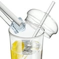 thumbnail image 2 of Vaso de vidrio con pajita, vaso de vidrio de gran capacidad, vaso transparente para bebidas domésticas, vaso para beber para el hogar, la oficina y el bar., 2 of 5