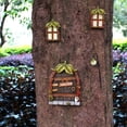 thumbnail image 3 of Set de esculturas de resina para decoración de jardín, puerta y ventana, 3 of 3