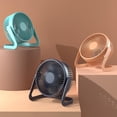 thumbnail image 2 of Necvior 360° Rotatable Fan 5/6/8in 2 Speed Adjustable Strong Wind Desk Fan Portable, 2 of 21