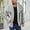 COAT - Gray, variant on Lekwk Mens Fuax Fur Coat Keep Warm Furry Coats Lapel Long Sleeve Cardigan Oversize Stylish Solid Color Jackets Fall Winter Casual Thermal Outerwear