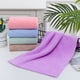 thumbnail image 3 of Zhuge 6 toallas de baño de alta densidad de coral polar, multiusos para baño, fitness, ducha, deportes, etc. 35 x 75 cm (blanco), 3 of 5