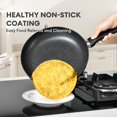 thumbnail image 2 of Juego de utensilios de cocina COOKER KING de aluminio antiadherente de 8 piezas, negro, 2 of 7