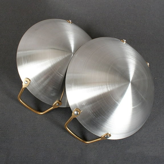 LOLIPPYY Stainless Steel Stir Fry Pan Set with Non-Stick Coating, Round Cooking Pots, Easy to Clean, Perfect for Home Kitchen Use