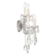 thumbnail image 2 of 4425-CH-CL-SAQ Crystorama Lighting Maria Theresa - Five Light Wall Sconce in Classic Style - 13.5 Inches Wide by 24 Inches High-Polished Chrome, 2 of 8