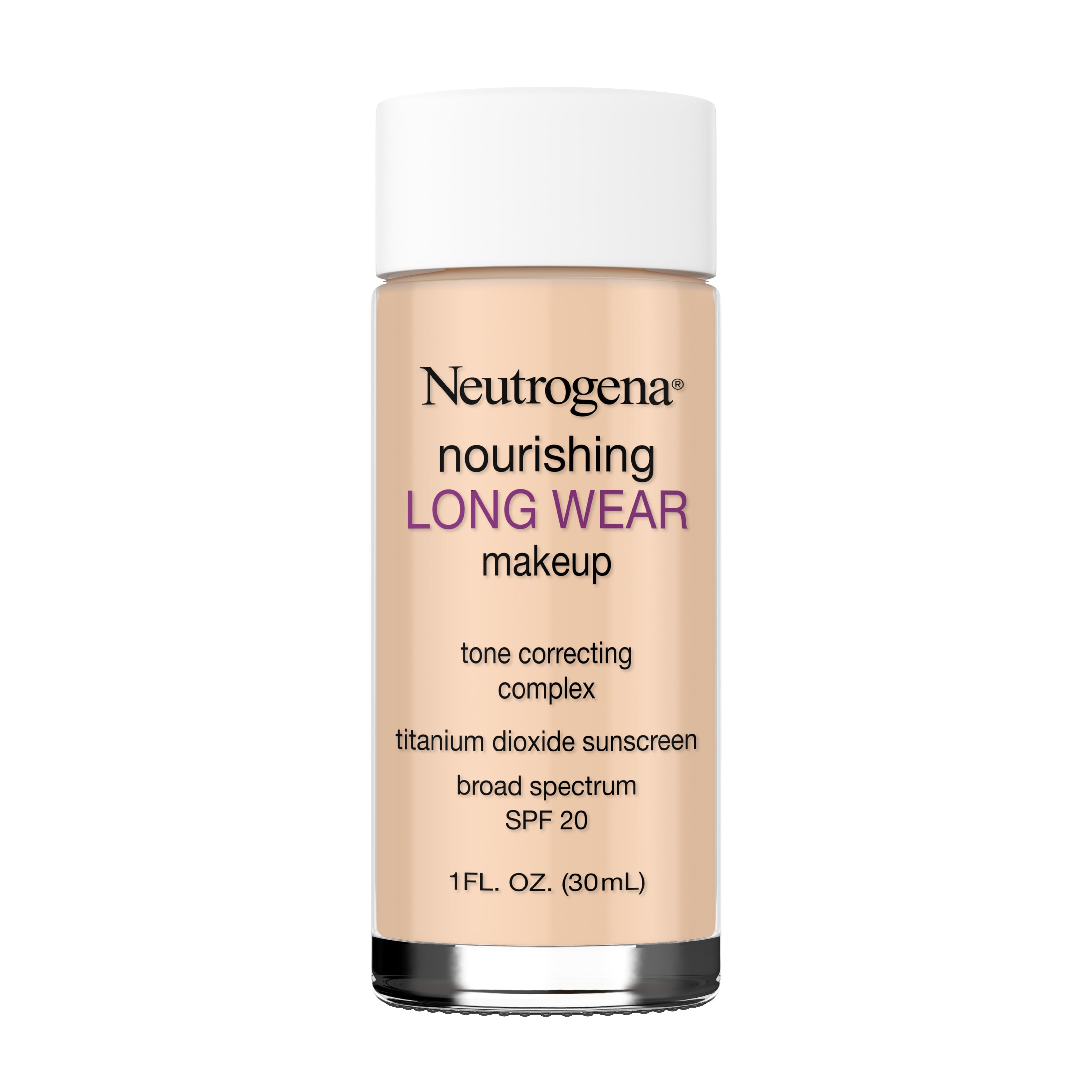 Neutrogena Nourishing Long Wear Foundation Long Lasting Spf 20 60 Natural Beige 1 Oz Walmart 2728