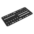 thumbnail image 1 of Universal Desk Mount Bracket Plate, Secure Sandblasted PC USB Handbrake Mount Plate Easy To Install  for TH8A Shifter, 1 of 7