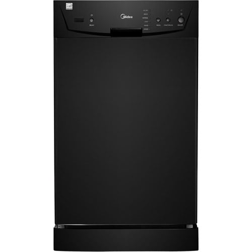 Midea 18" EightPlace Settings BuiltIn Dishwasher, Stainless Steel