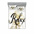 thumbnail image 2 of Ambesonne Saying Fitted Sheet & Pillow Sham Set, Inspirational Lettering, Twin, Pale Coffee Black White, 2 of 3