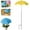 D, variant on Plant Umbrella Shade for Potted Plants, Plant Umbrellas for Outdoor Plants, Adjustable 40in Higher 23.6in Larger Garden Umbrella Sun Shade Cover for Plant Flower