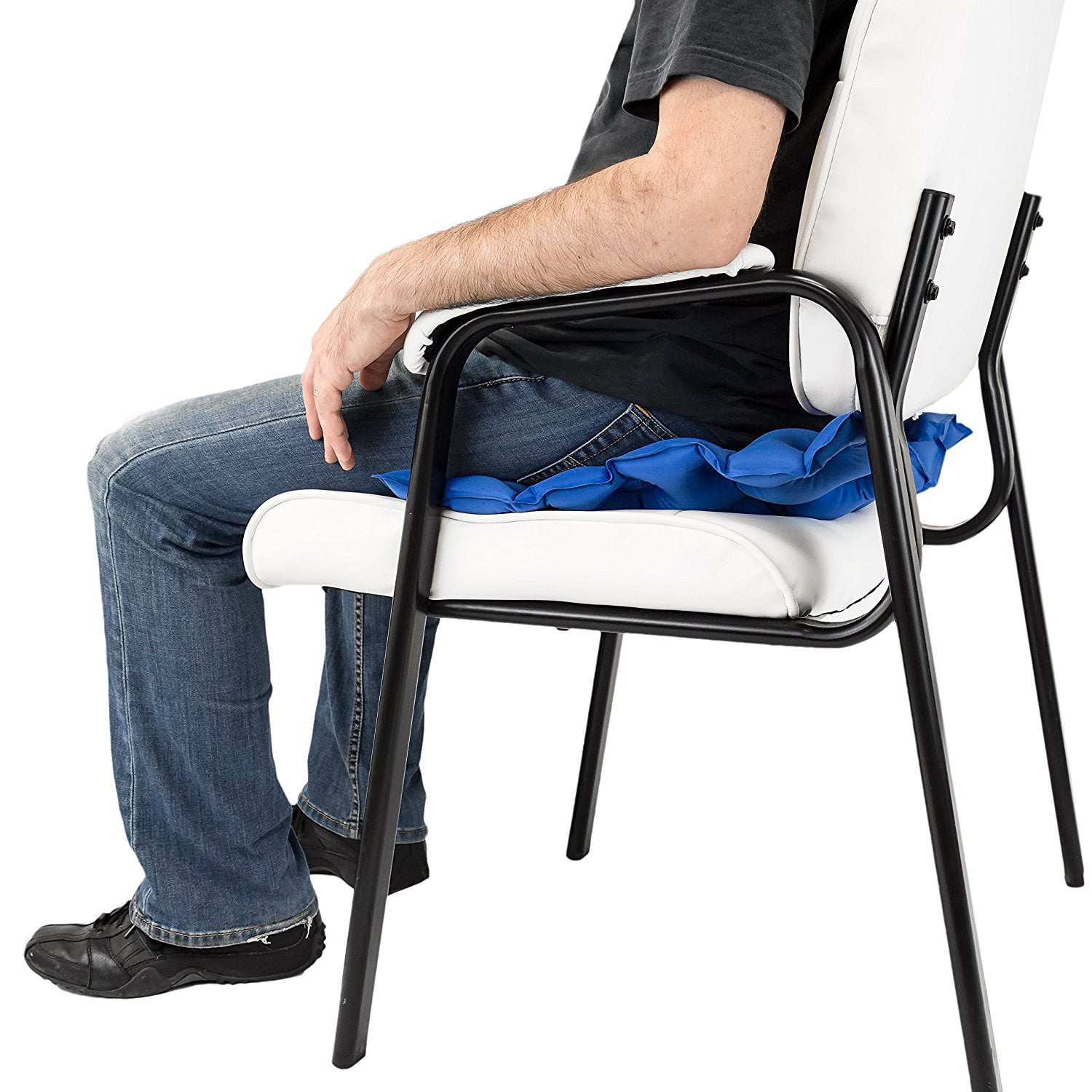 Premium Air Inflatable Seat Cushion 17 X 17 (Waffle),Heat Sealed