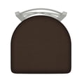 thumbnail image 3 of XL 820 Contessa 25" Swivel Counter Stool with Anodized Nickel Finish and Rein Coffee Seat, 3 of 4
