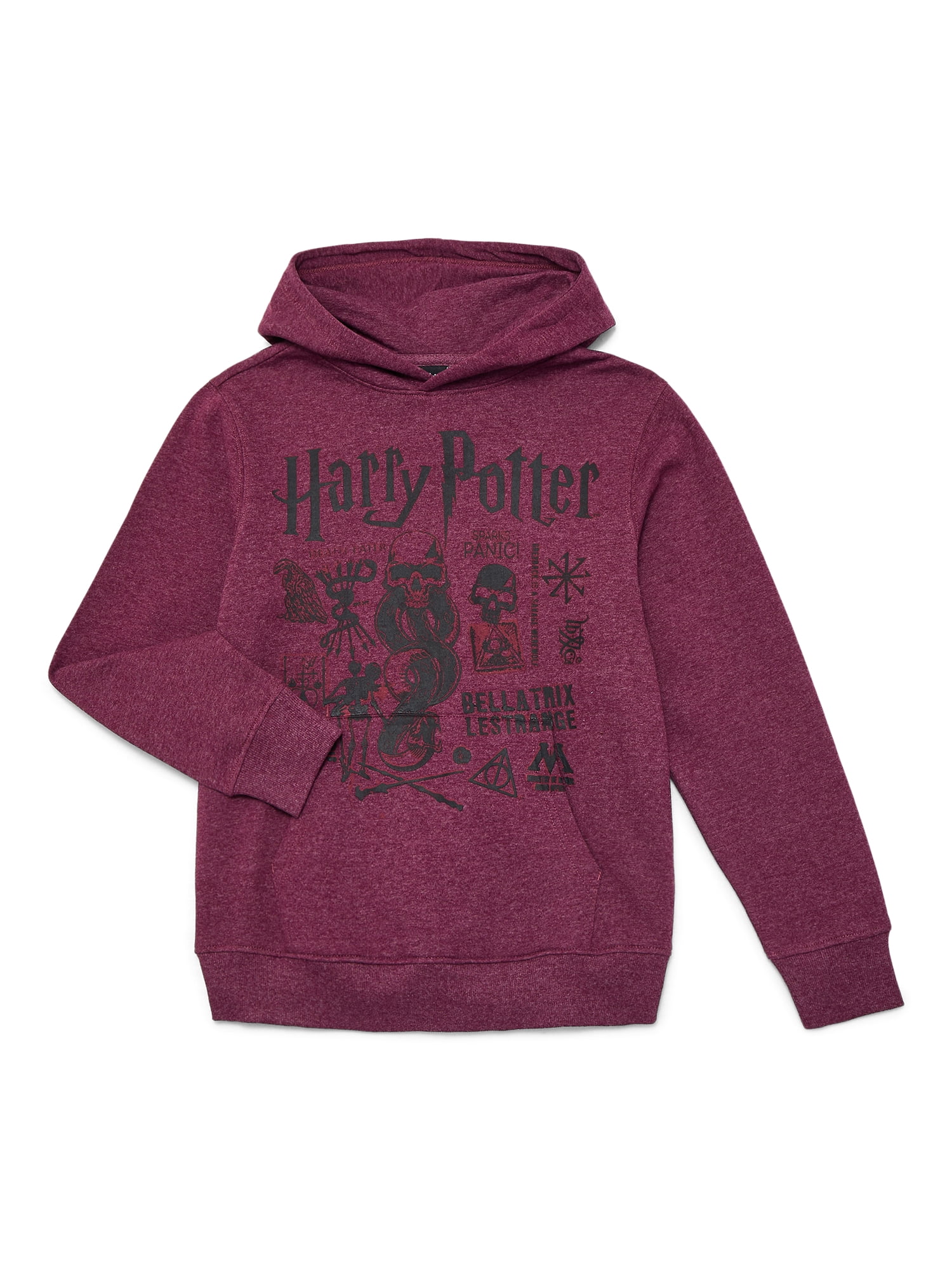 Harry Potter Little and Big Boys Horcruxes Graphic Hoodie, Sizes 4-18