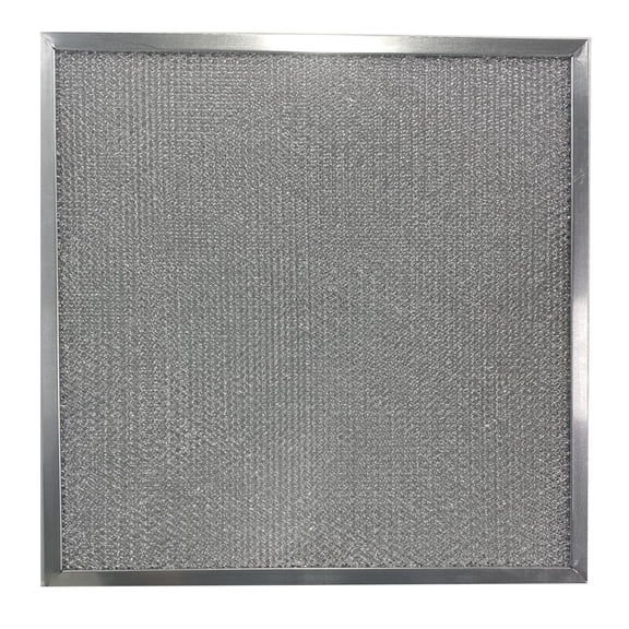 Air Filter Factory Washable Aluminum Mesh Foil Filter 16 x 16 x 1 Inches Nominal - 15-5/8 x 15-5/8 x 7/8 Inches Exact