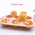thumbnail image 5 of Milue 6 Holes Silicone Material Cake Moulds DIY Bread Chocolate Desserts Baking Mould, 5 of 15