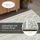 thumbnail image 5 of Alfombra Rugsure, lavable, 180 x 270 cm, color gris marroquí, 5 of 7