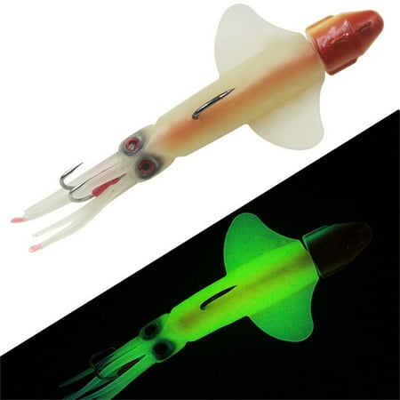 Octopuses Skirt Trolling Lures Soft Plastic Fishing Baits Luminous Fishing Lures