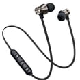 thumbnail image 1 of Auriculares intrauditivos, auriculares Bluetooth inalámbricos con micrófono, auriculares deportivos con cable para colgar del cuello, compatibles con todos los teléfonos, 1 of 1