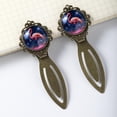 thumbnail image 3 of Flamingo Stainless Steel Vintage Copper-Colored Lace Book Markers | Book Accessories for Reading Enthusiasts, 3 of 5