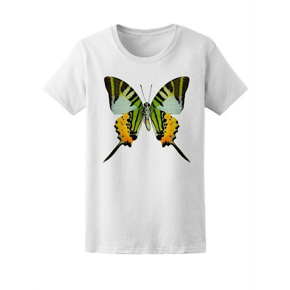Fivebar Swordtail Butterfly T-Shirt Women -Image by Shutterstock, Female Large