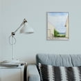 thumbnail image 2 of Stupell Industries Ocean Cliffside In-Between Beach Cottage Architecture Grey Framed, 16 x 20, Design by Melissa Hyatt LLC, 2 of 7