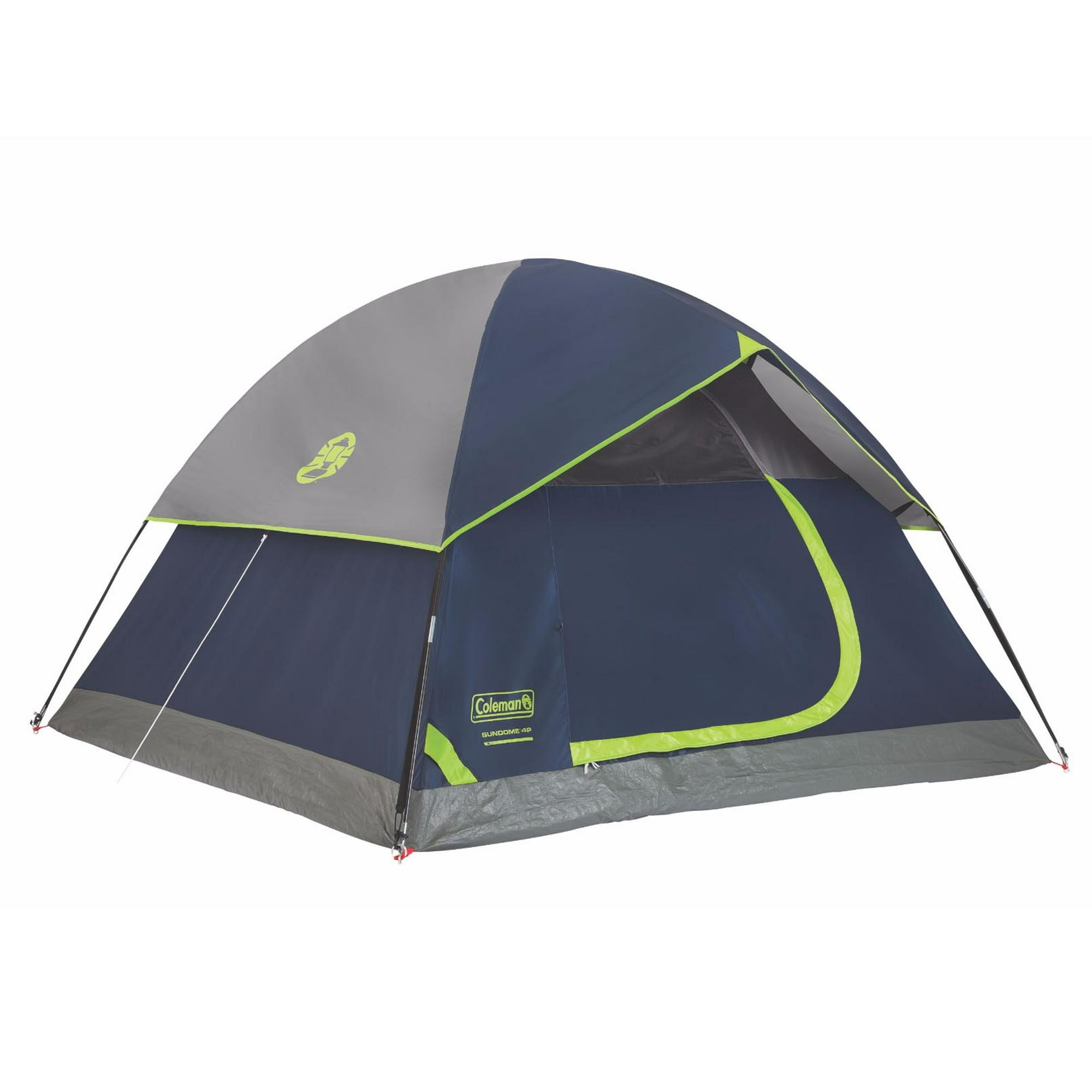 Coleman Sundome 4 Person Outdoor Hiking Camping Tent w