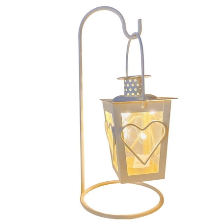 

Candlestick Model Iron Art Home Decor Display Gift Desktop Ornament Night Light