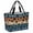 Blue Brown, variant on Navy Blue Brown Beach Bag for Women, Large Breathable Mesh Beach Tote Bag, Rustic Farmhouse Dog Paw Vintage Sandproof Lightweight Travel Bags for Vacation Picnic Swimming Pool 15.7"x15.7"x9.1"