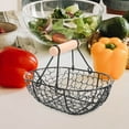 thumbnail image 3 of NIYANGLE Snacks Basket Fruit Bread Basket Iron 1Pack 7.5X5.5X4.7In, 3 of 8