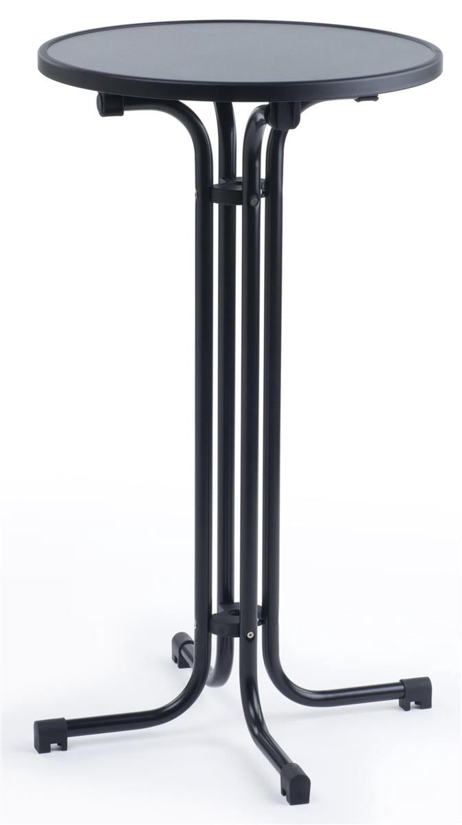 Displays2go 235 Round Pub Table With Mdf Top