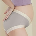 thumbnail image 4 of TNDBKQWR Ladies Panties Clearance Sale Pregnancy Panties Ladies Panties Pregnant Panties Women’s Panties Comfy Underwear for Women, Gray, XXL, 4 of 6