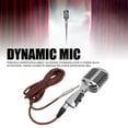 thumbnail image 3 of Stage Microphone Dynamic Cardioid Pickup Angle Adjustable Mic for Performance KTV, with Die Cast Shell, Soundproof Housing and Shock Mount Structure, for Live Recording, 3 of 7