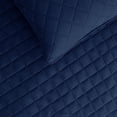 thumbnail image 3 of Juego de colchas reversibles dobles Easy-Going de 173 x 224 cm, color azul marino y marfil, 3 of 7