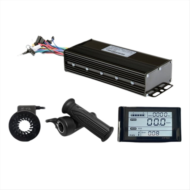 Controlador de Modos para Bicicleta Eléctrica, Controlador de Sinusoidal SW900 de 35 A, 36 V, 48 V y 52 V, Pantalla LCD, Accesorios para Bicicleta Eléctrica.