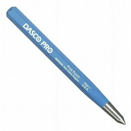 Dasco Pro Prick Punch, 1/4 Tip x 4" L 539