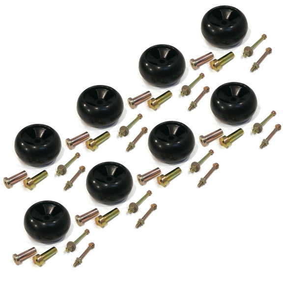 The ROP Shop (Pack of 8) Deck Wheel Assembly for Encore Hustler 031997 Lawnmower Tractors