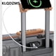 thumbnail image 3 of KLQDZMS 20 "24" 26 "29 pulgadas equipaje nuevo ABS + PC caja de embarque anticaída multifuncional bolsas con ruedas maleta de viaje de mano, 3 of 4