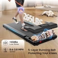 thumbnail image 5 of SupeRun Smart Walking Pad, Under Desk Treadmill for Home Office with Pitpat app, 2 in 1 Portable Compact Desk Treadmill with Remote Control LED Display, Quiet Walking Jogging Machi, 5 of 6