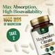 thumbnail image 5 of Suplemento de citrato de magnesio Nature's Peak 1000 mg 120 cápsulas, 5 of 9