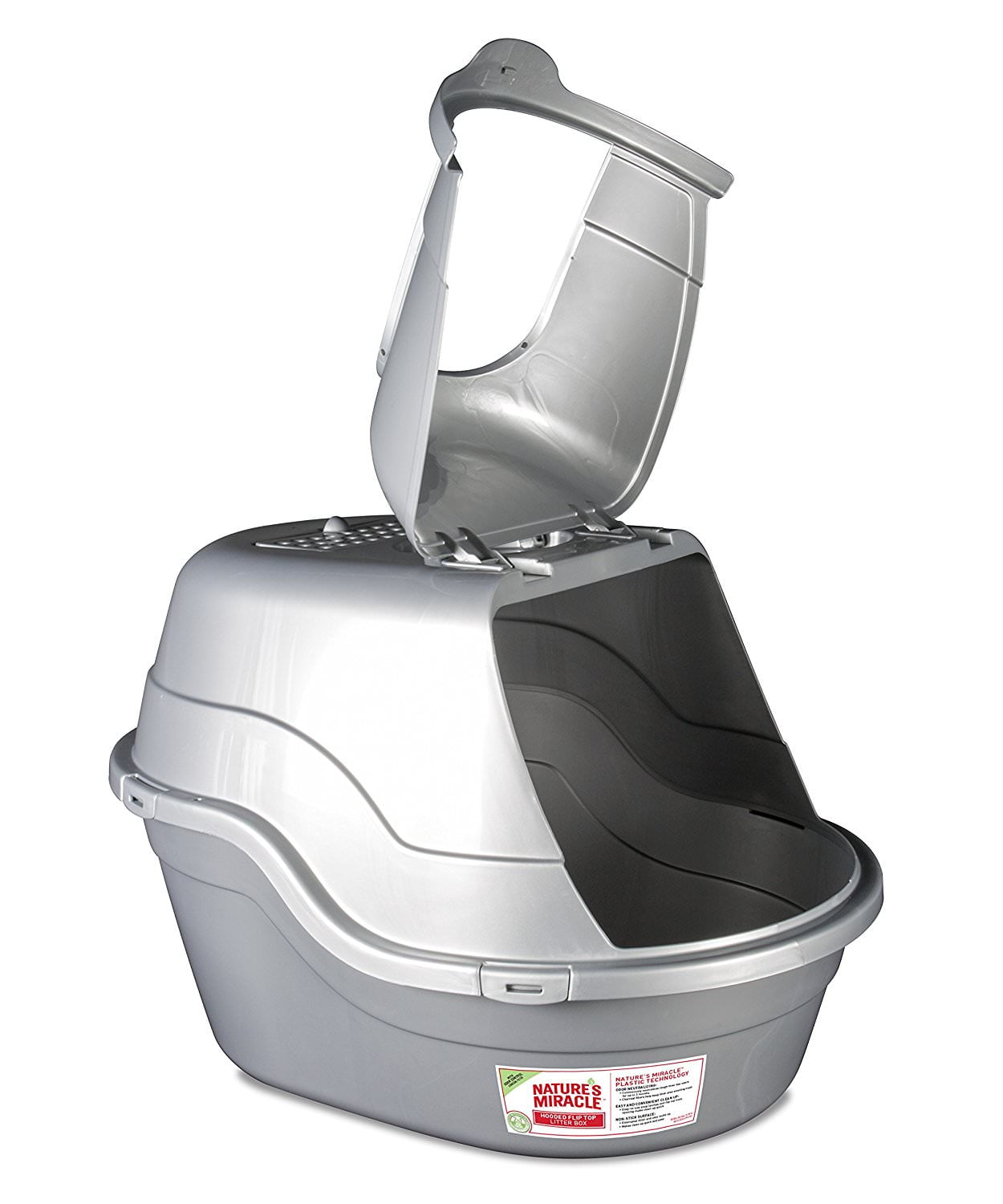 Flip top hotsell litter box