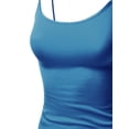 thumbnail image 3 of FashionOutfit Women's Basic Solid Camisole Tank Tops with Adjustable Straps, 3 of 3