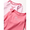thumbnail image 2 of Luvable Friends Baby Girl Cotton Long-Sleeve Bodysuits 5pk, Foxy, 3-6 Months, 2 of 3