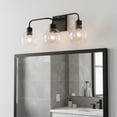thumbnail image 3 of Capital Lighting 120031-426 Tanner 3 Light 25" Wide Bathroom Vanity Light - Black, 3 of 7