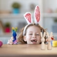 thumbnail image 6 of 10PCS Unfinished Wooden Bunny Peg Dolls - DIY Easter Rabbit Figurines, Blank Wooden Animal Dolls for Painting, Craft, Cake Toppers, and Spring Decor, 6 of 8