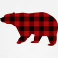 thumbnail image 3 of CafePress - Lumberjack Buffalo Plaid Bear Baseball Jersey - Cotton Baseball Jersey, 3/4 Raglan Sleeve Shirt, 3 of 4