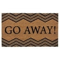 thumbnail image 2 of Achim PCM1830GA6 Tapis de Porte en Fibre de Coco Imprimé 18 x 30 Po, Go Away, 2 of 3