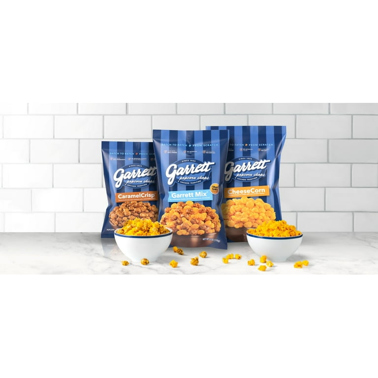 Garrett Popcorn Shops CheeseCorn 5 oz Gourmet Snack - Walmart.com