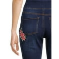 thumbnail image 3 of The Pioneer Woman Pull On Embroidered Bootcut Jeans, 32” Inseam, Sizes XS-3X, Women's and Women's Plus, 3 of 6