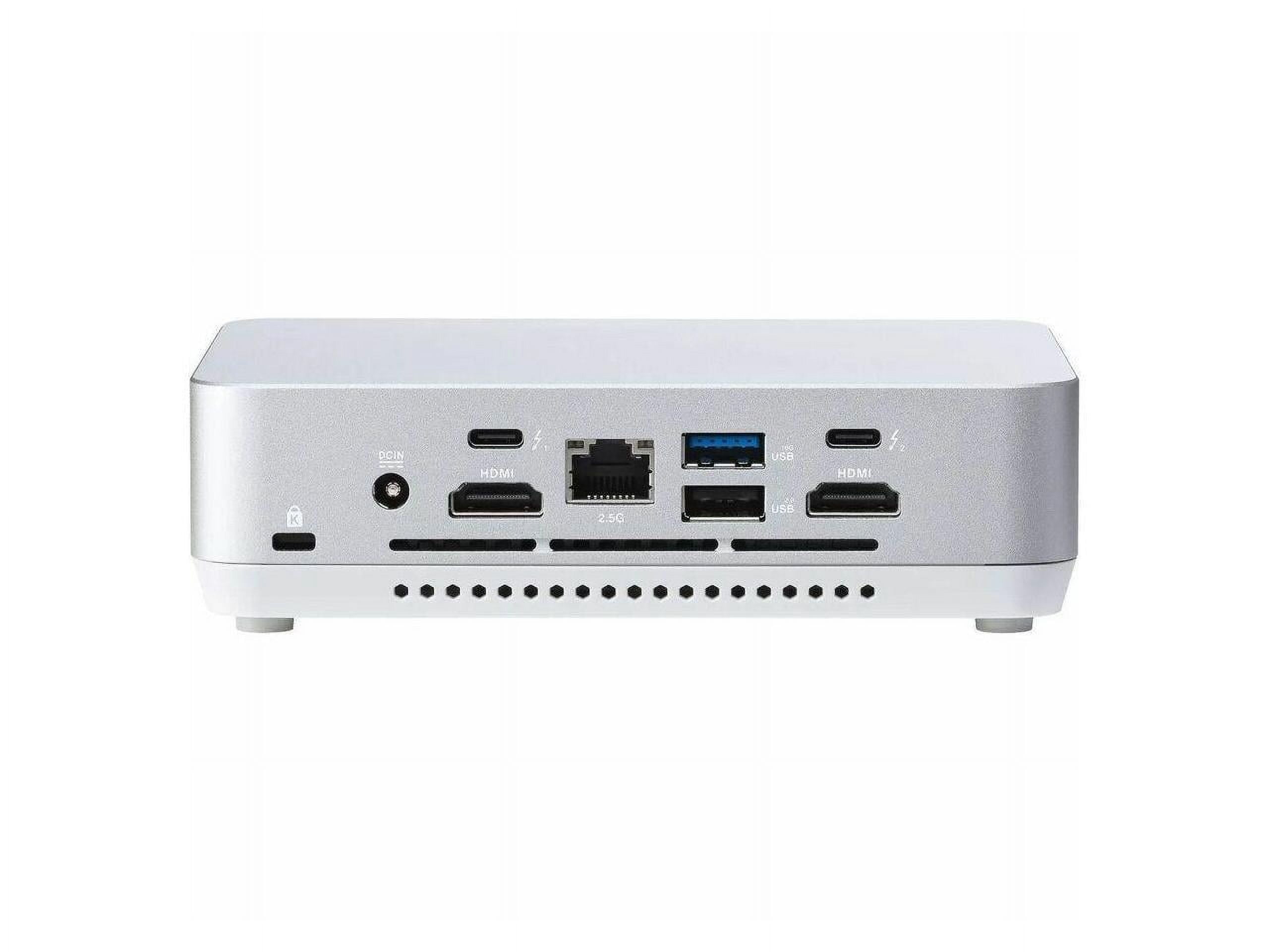 Asus NUC 14 Pro+ NUC14RVSU7 Desktop Computer - Intel Core Ultra 7 14th Gen 155H - 32 GB - 1 TB SSD - Mini PC - Intel Chip - Windows 11 Home - Intel Arc Graphics DDR5 SDRAM - IEEE 802.11ax - 120 W