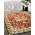 thumbnail image 2 of Ahgly Company Indoor Rectangle Abstract Red Abstract Area Rugs, 4' x 6', 2 of 6